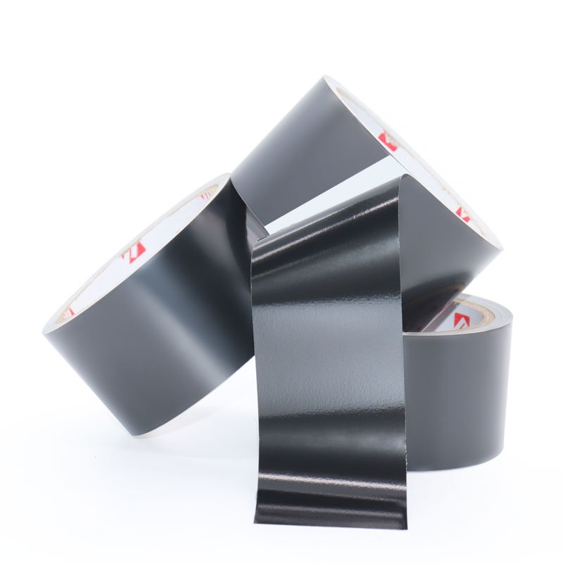 Single Sided black PET Tape - 2