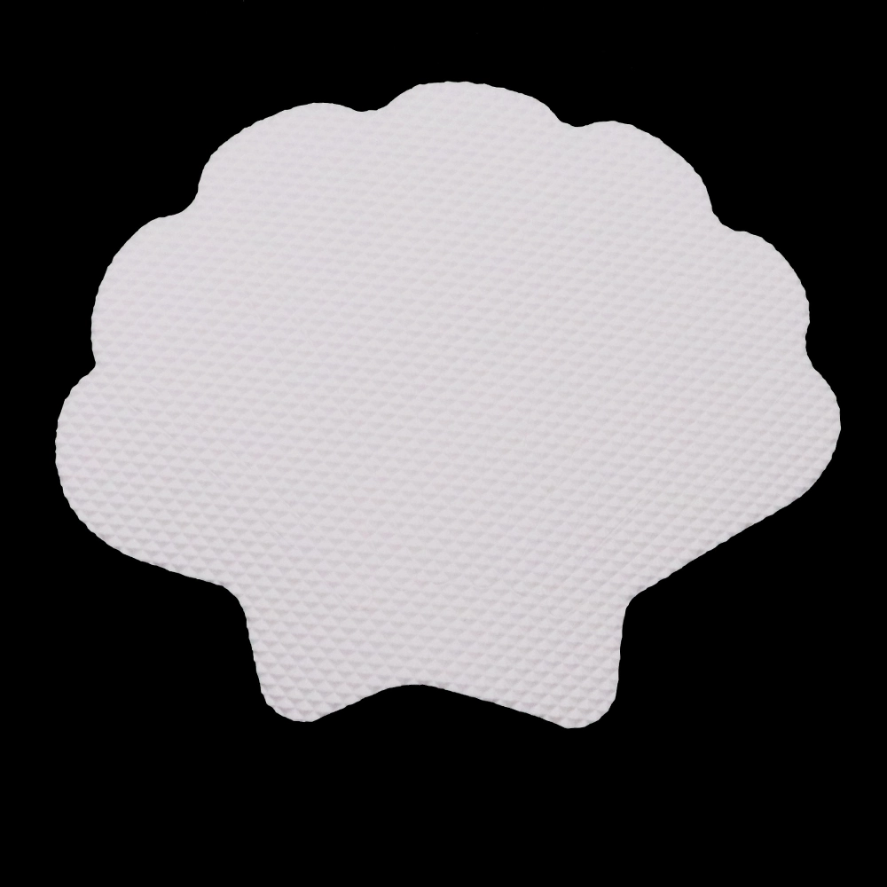 Customizable (die-cut graphics) white PEVA rubber anti-slip tape - 3